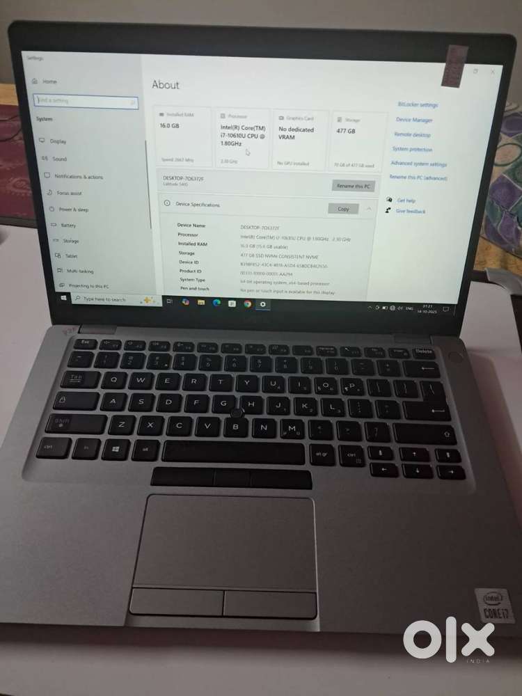 DELL i7 Laptop (Excellent Condition)