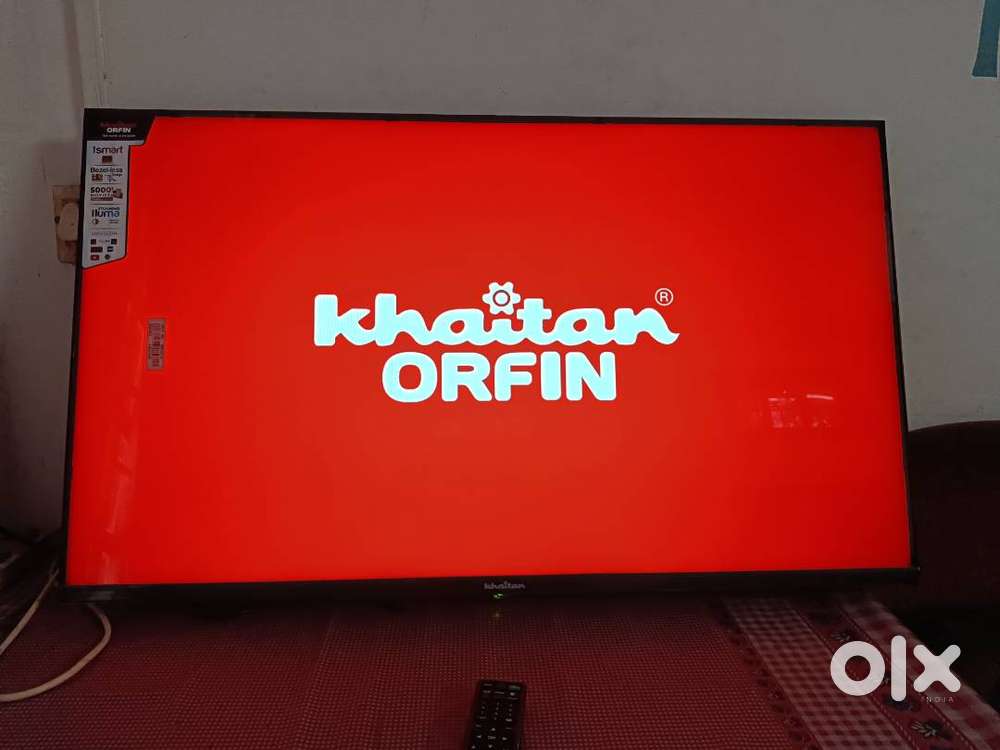 Brandnew android smart TV (Khaitan ) company sealpack43inch fuldisplay