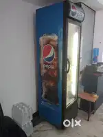 Glass door fridge