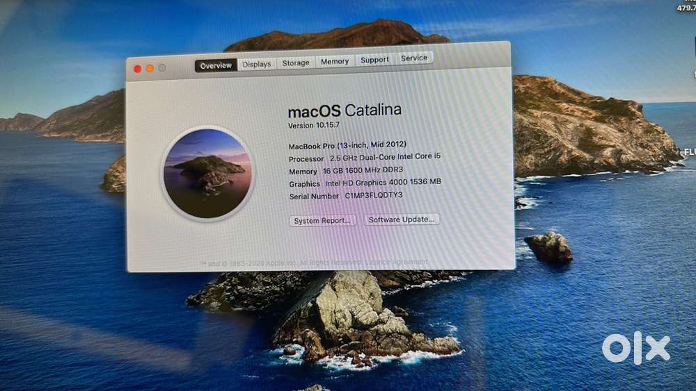 Apple MacBook Pro 13”/2012/i5/16GB/512GB SSD