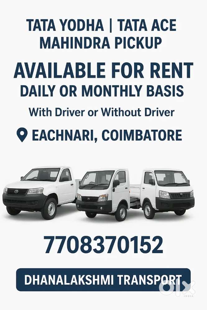 Looking for a reliable vehicle for goods transport?