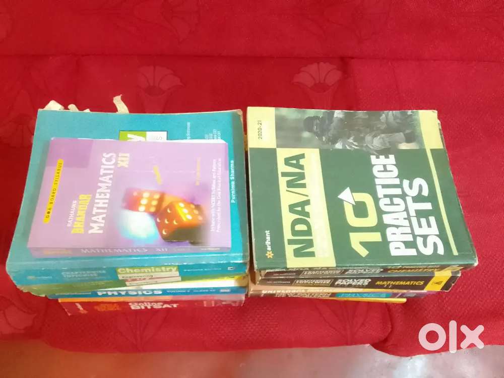 Engineering  entrance exam books , 11th and 12th  science text  books