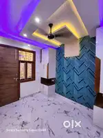 1bhk 400 squad semi furnished flat ready to move with bike parking