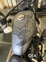 Iron 883 with special 115 theme tank , fully loded with accessories
