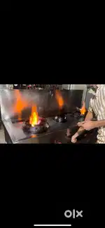 3 burner chinese range