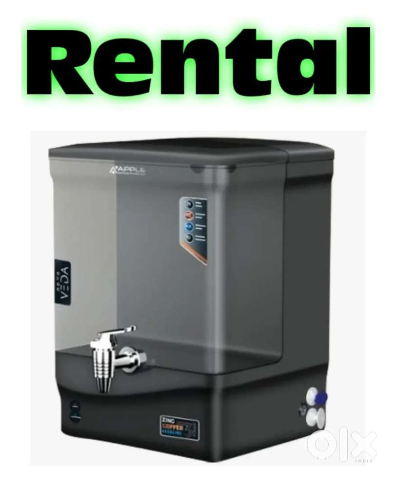Water purifier available on rent
