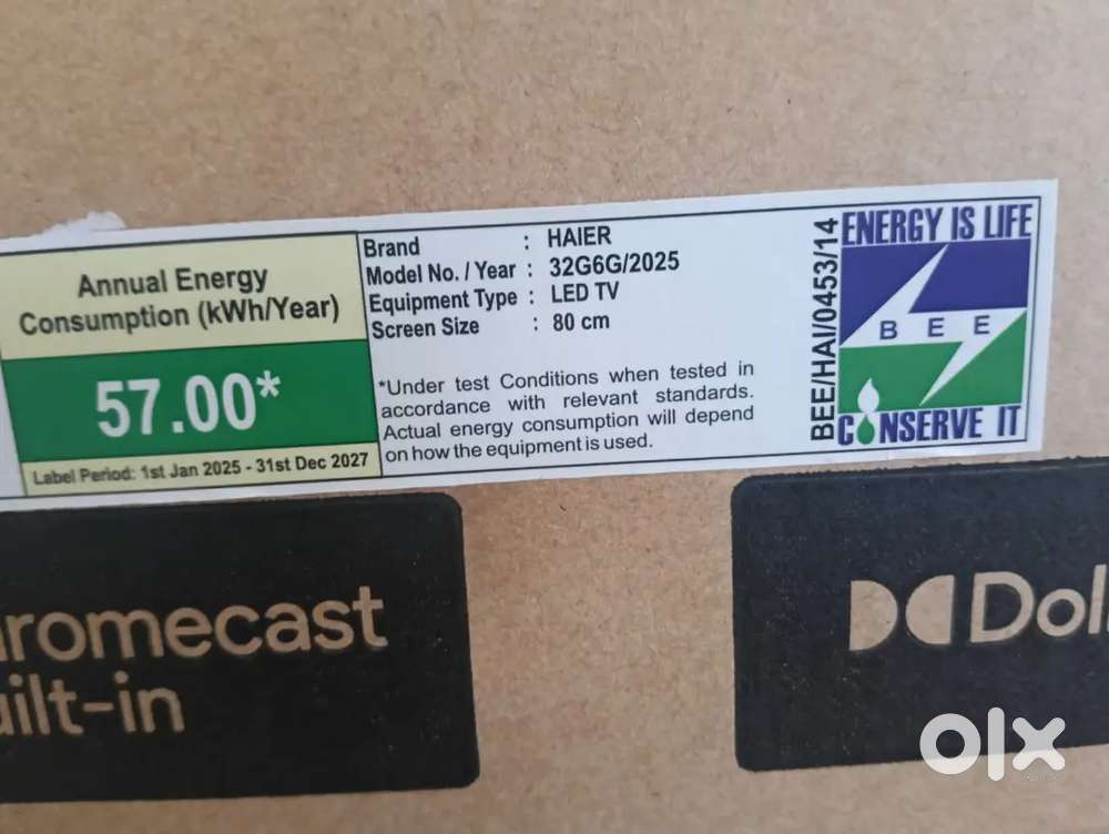 Haier 32 inch New TV