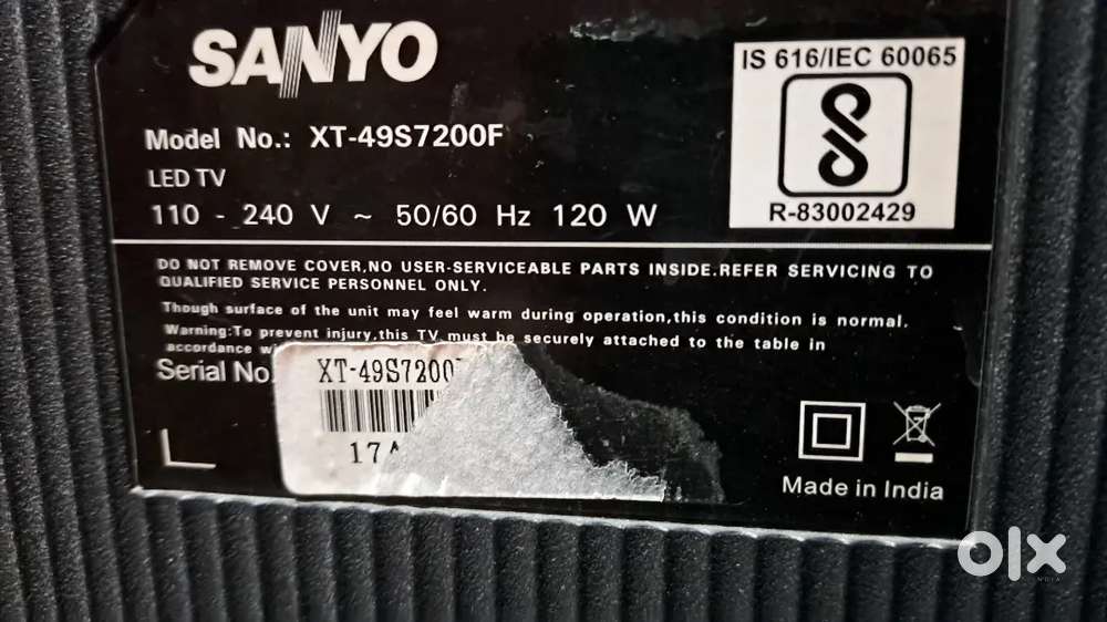 Sanyo 49 Inch LED TV