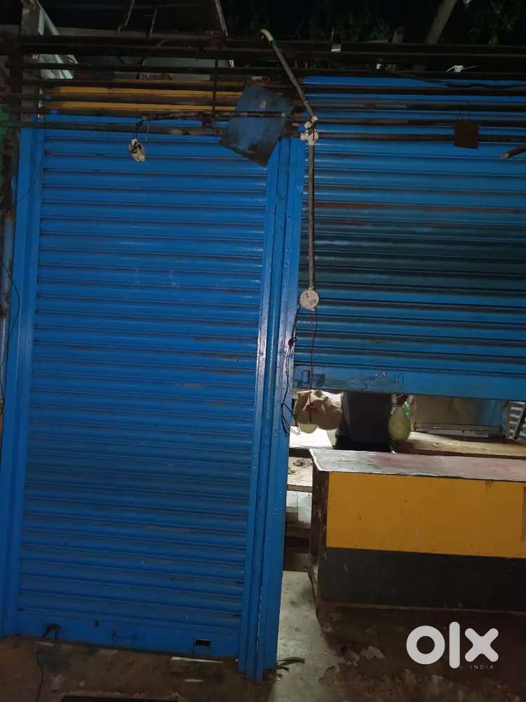 Iron shutters 8 feet, 4feet. Two shutters