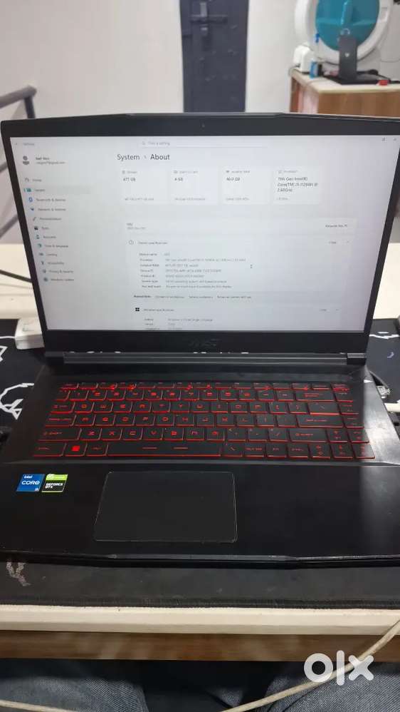 MSI GF63 Thin Gaming Laptop