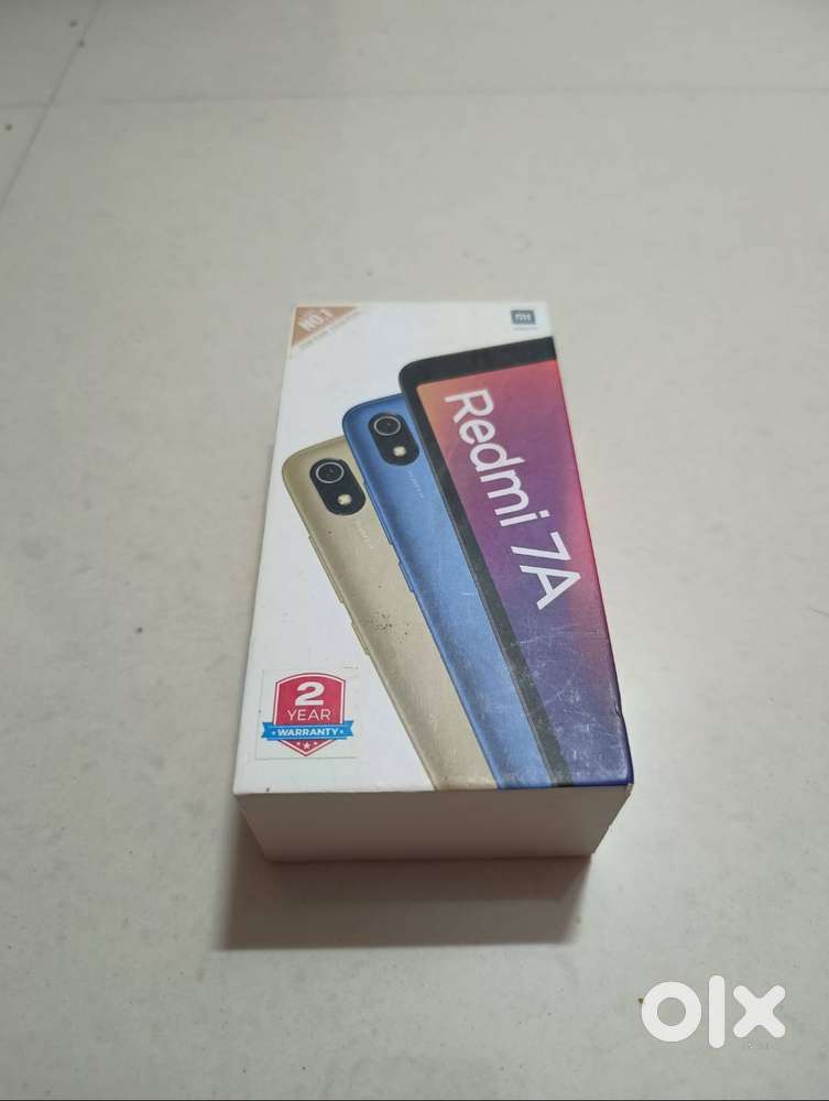 MI REDMI 7A 4G MOBILE WITH BOX