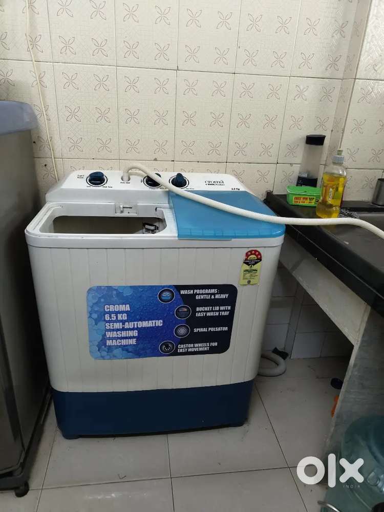 Croma 6.5 Semi-Automatic Washing Machine
