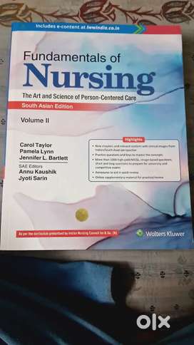 Fundamental of nursing volume 1st and 2nd  SOUTH ASIAN EDITION