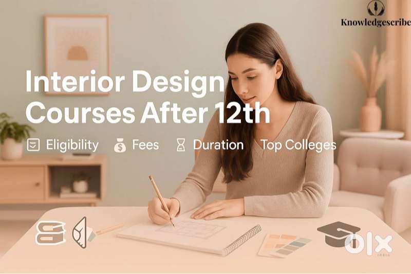 Interior Design Courses After 12th, Eligibility, Fees and Top Colleges