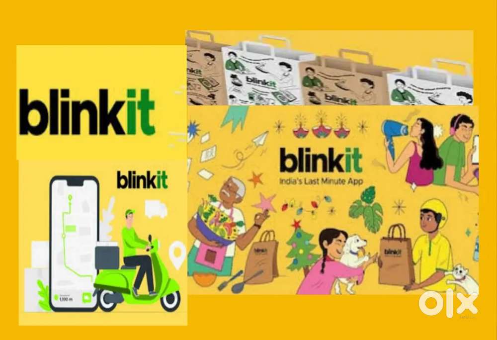 BLINKIT DELIVERY JOBS FREE JOINING BLINKIT DELIVERY PARTNER