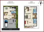 Villa 79 lakhs 3 bhk new