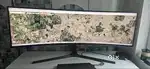 49 inch curved desktop monitor for sale
