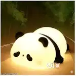Sleeping panda night lamp
