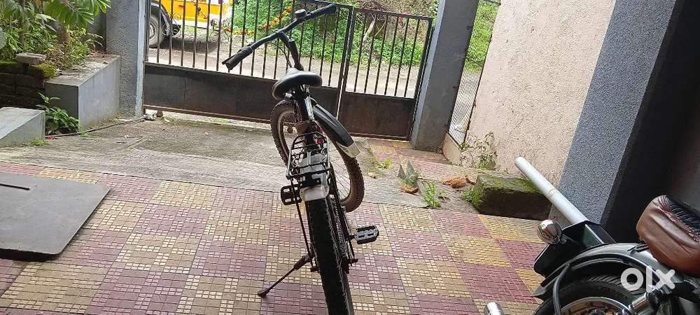 Brand is popstar this cycle is non gear normal bricks no disc brake