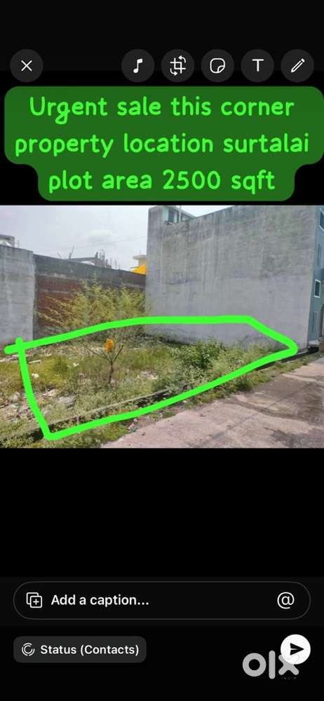 4 line project se lagi hui site par plot