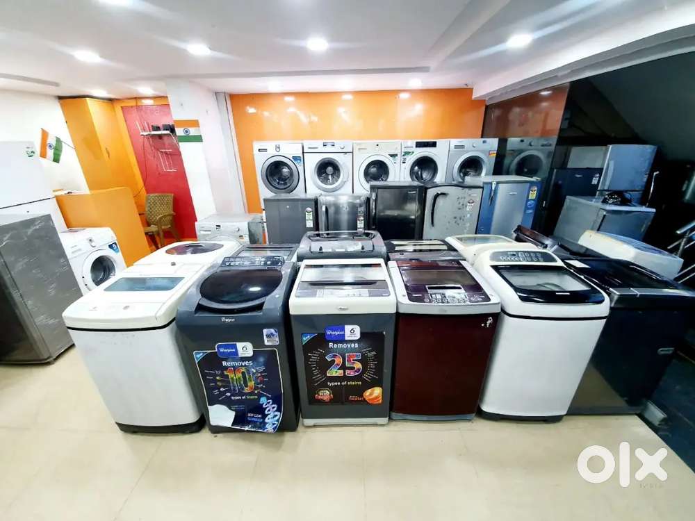 Fully Working Washing Machine and Fridge for Sale – Great Condition!”