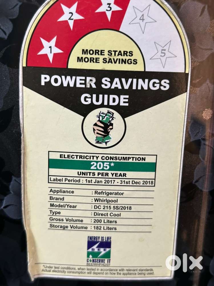 182 storage capacity (200 ltr)