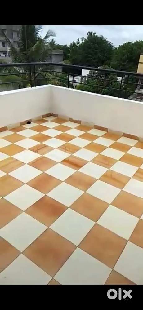 1BHK with Big Private Terrace Flat