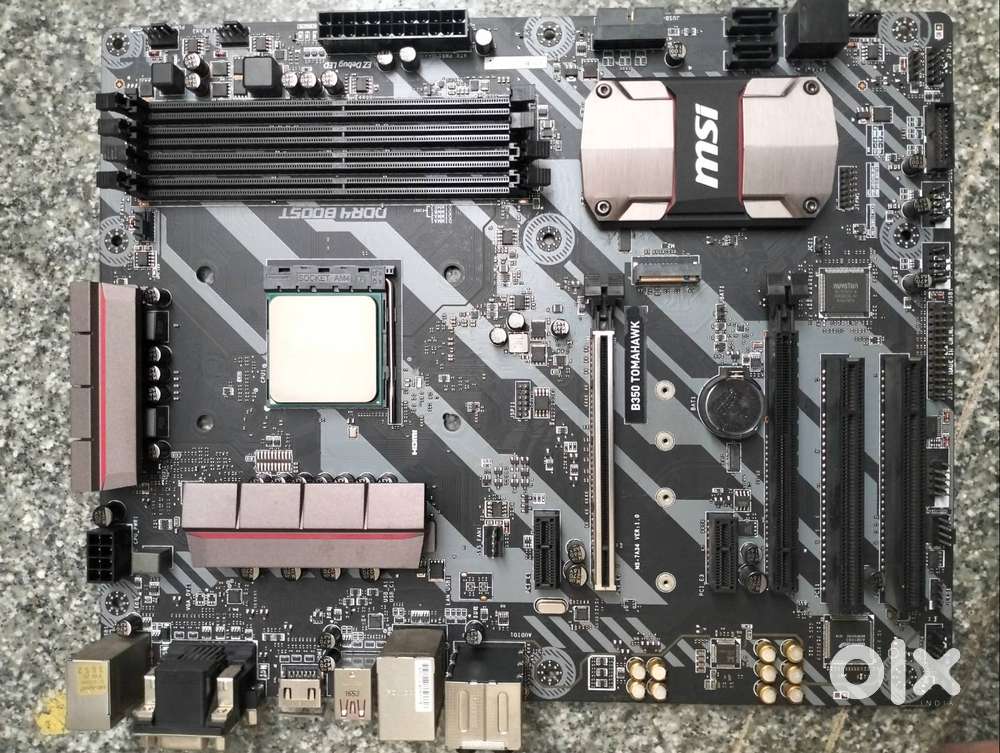 AMD Ryzen 7 1700 Processor 8C16T and MSI B350 Tomahawk AM4 Motherboard