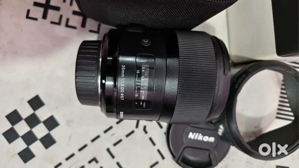 Sigma 35mm F1.4 Full Frame FX Nikon Mount in Genuine condition