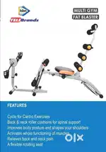 CLEARANCE SALE: HBN Telebrands Multi Gym Fat Blaster