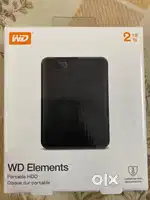 Sealed pack WD Elements 2 TB Portable HDD (Unused and brand new)
