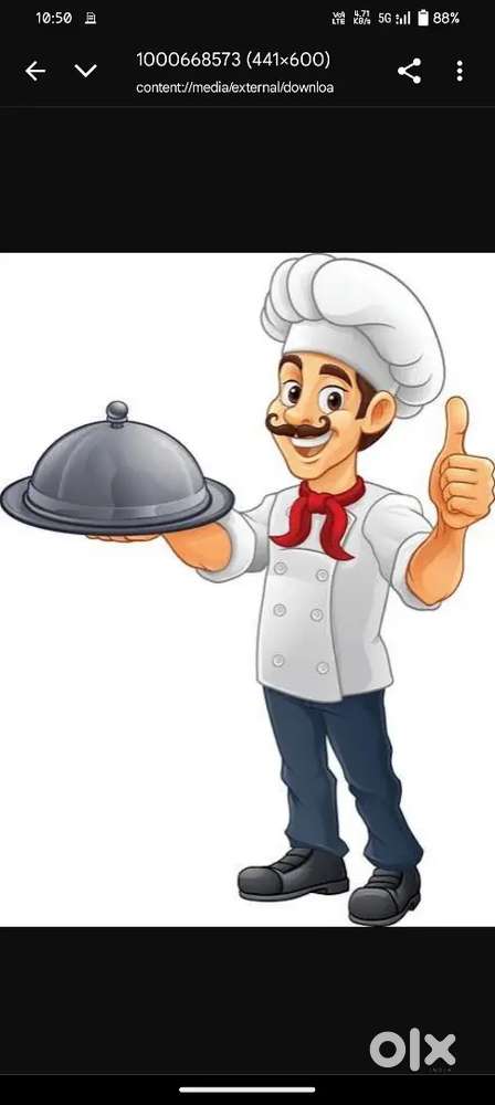 Need all rounder chef to work in college canteen. Food& accommodation