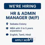 Admin & HR Manager
