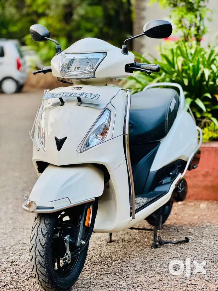 TVS reporter good condition LED headlight all document clear tubeless