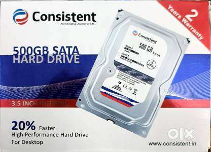 NEW HDD FOR PC & CCTV 500 GB HDD WITH 1 YEAR WARRANTY