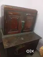 Old wooden bureau