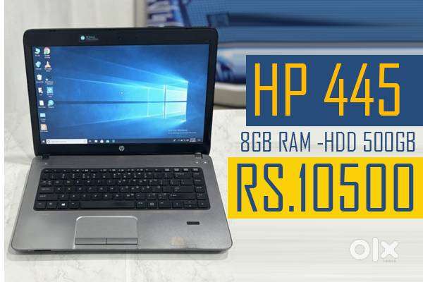 LAPTOP HP BRAND  8GB RAM  WARRANTY