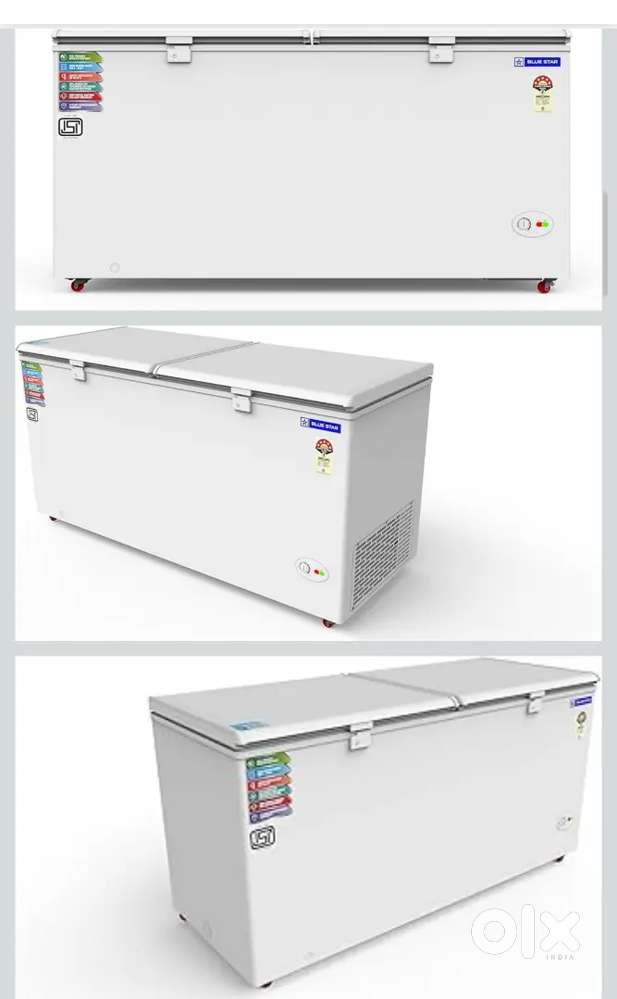 Double door standard Deep freezer 500 lires