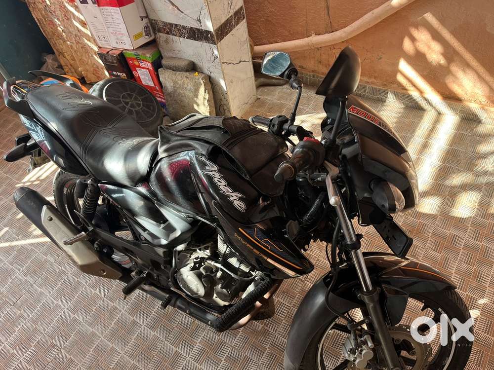 Bike is in good condition, recently services