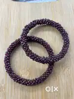 Garnet Beads Gemstone Bangle