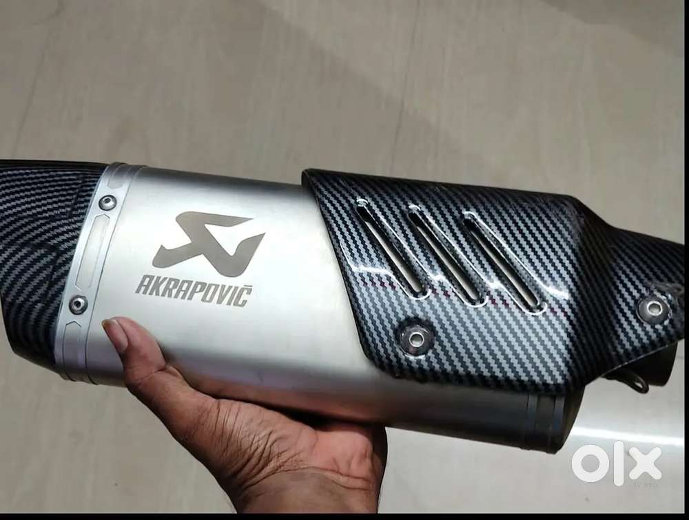 R15 v3 ...    Exhaust with db - killer  and bend pipe  ( urgent )