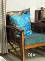 5 Seater Teak Wood Sofa