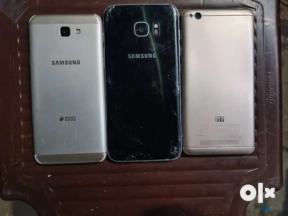 Samsung s7edge 3gb 32gb glass crack Samsung j5prime 2gb 16gb good cond