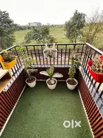 Affordable 1bhk flat available with car parking & lift.