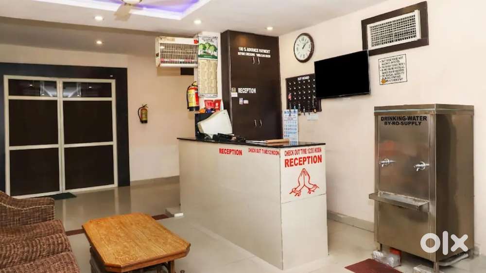 Hotel Duke inn Reception ki jarurat