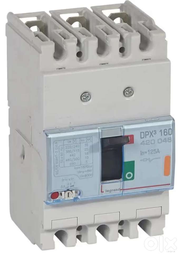 Legrand 420046-125A 3P Dpx160 Icu 25Ka Thermal Magnetic Mccb