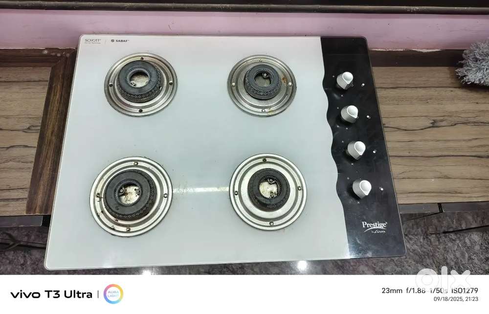 Glass Gas Stove
