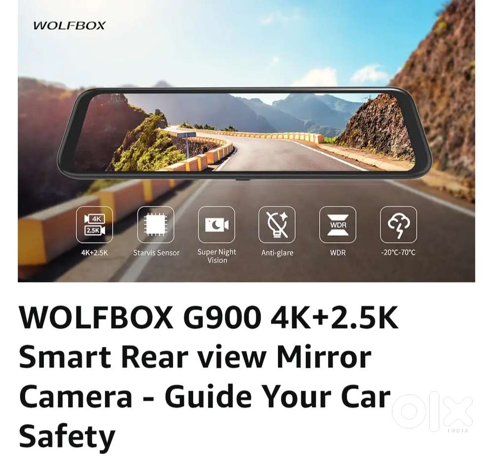 WOLFBOX G900 4K CAR DASHCAM
