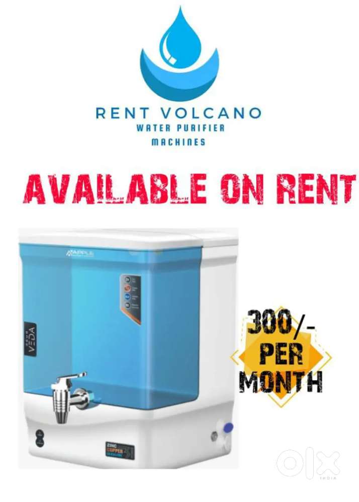 Water purifier on Rent