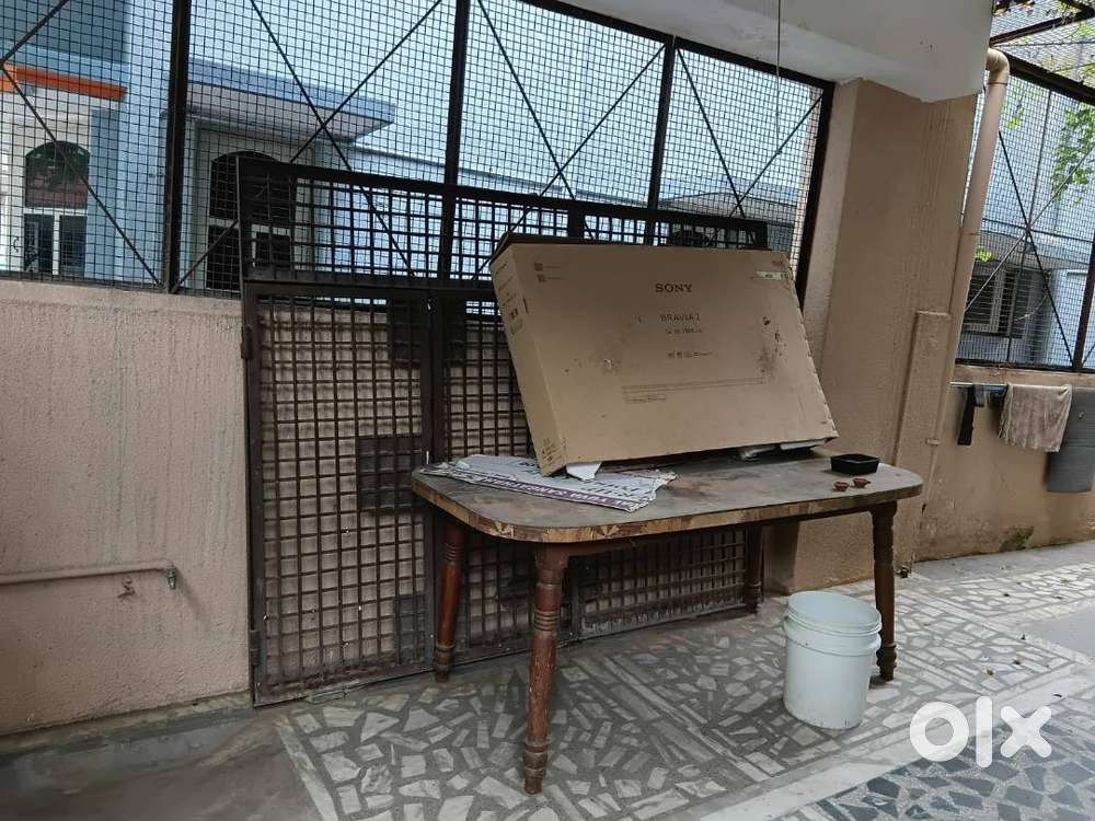 OLD TEAK WOOD DINING TABLE WOODEN SOFA AND STUDY TABLE
